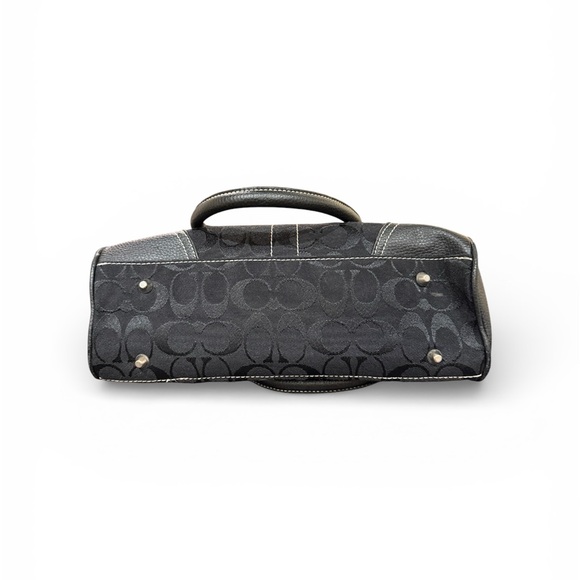 Coach Hampton Signature Carryall Black Horsebit F04U-2187 - Picture 9 of 13